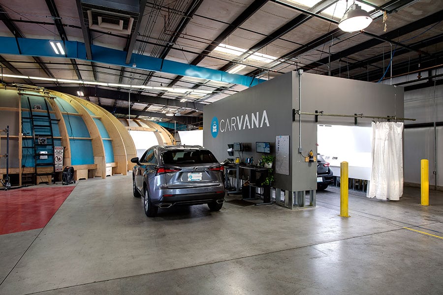 Carvana Inspection Center Example
